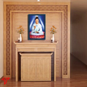 Tranh phật giáo quan thế âm bồ tát